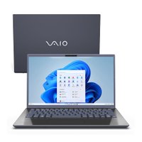 Notebook VAIO® F14 Intel® Core i5-1334U Windows 11 Home 16GB RAM 512GB SSD 14'' Full HD IPS com Fingerprint Cinza Escuro