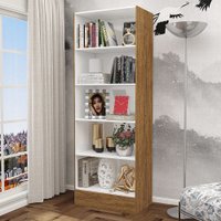 Estante Clarice 180cm em MDP Cinamomo - Carioca Móveis