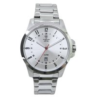 Relógio Masculino Tuguir Analógico Infinity 6117H - Prata e Cinza