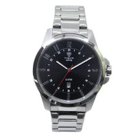 Relógio Masculino Tuguir Analógico Infinity 6117H - Prata e Preto