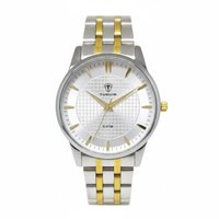 Relógio Feminino Tuguir Analógico 9182F Prata e Dourado