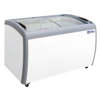 Freezer Horizontal Frilux 360 Litros Branco Vidro Curvo 127V RF-107-C
