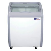 Freezer Horizontal Frilux 160 Litros Branco Vidro Curvo 220V RF-105-C