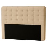 Cabeceira Casal 140 cm Maria Veludo Bege ID Milani Store