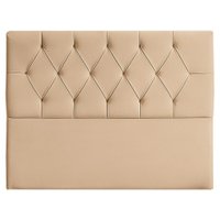 Cabeceira Queen 160 cm Julia Veludo Bege ID Milani Store