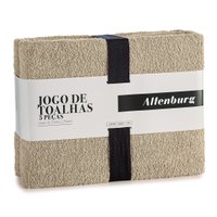 Jogo Toalhas Banho Altenburg 5p Tóquio G2 Bege