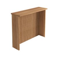 Bancada Ripada Ilha 100% MDF Nature 120 cm