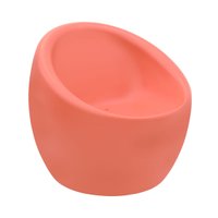 Poltrona Tramontina Oca em Polietileno Laranja