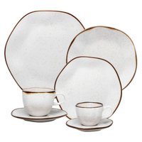 Aparelho de Jantar Chá e Café 42 Peças Ryo Maresia Oxford