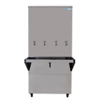 Bebedouro Industrial Coluna Knox 200L 4 Torneiras Geladas Inox 127V (KX20-C 4T)