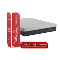Colchão a Vácuo com Capa Lavável Kappesberg Lótus Queen D33 158x198