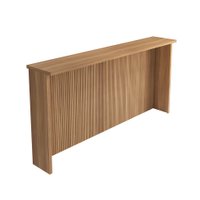 Bancada Ripada Ilha 100% MDF Nature 200 cm