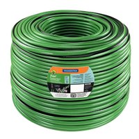 Mangueira para Jardim Flexível Reforçada Tramontina 100m PVC 4 Camadas Verde Jardinagem