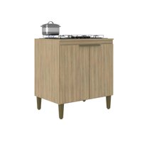 Balcão Cooktop Iara 5 Bocas Dourado J Carvalho