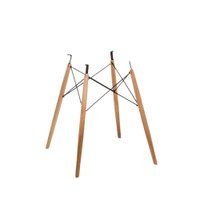 Base para Mesa Filadélfia 90cm Em Madeira Fratini