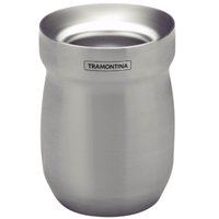 Cuia Térmica 240ML Tramontina Exata em Aço Inox Chimarrão Terere
