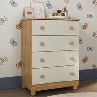 Cômoda Infantil 65cm com 4 Gavetas Allegra Multimóveis MP4421
