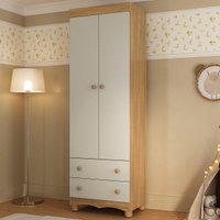 Guarda-roupa Infantil 62cm 2 Portas e 2 Gavetas Dengo Multimóveis MP4436