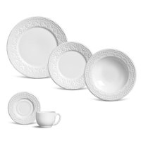 Aparelho de Jantar 30 Peças Madeleine Branco Porto Brasil