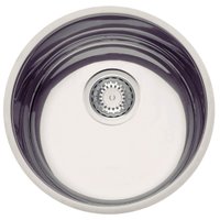 Cuba Redonda de Embutir 15L Aço Inox Tramontina com Válvula 35cm Luna Alto Brilho