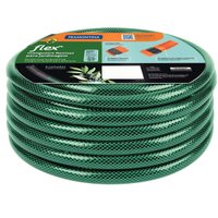 Mangueira de Jardim Trançada Flex Tramontina 30m PVC Engate Rosqueado e Esguicho Reforçada