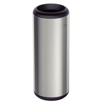 Lixeira 31L Tramontina Portofino Hall de Entrada Escritório Aço Inox Acabamento Acetinado