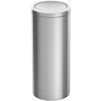 Lixeira Redonda 30L com Tampa Basculante Aço Inox Tramontina Swing Escritório Lavanderia