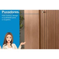 Quarto Completo Modu +1Cômoda QC367 Jatobá - Santos Andirá