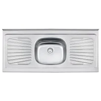 Pia de Apoio Tramontina New Raggi 40 Aço Inox 120 x 52 cm