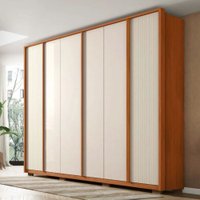 Guarda-Roupa Casal 6 Portas 4 Gavetas Top&aacute;zio Caemmun