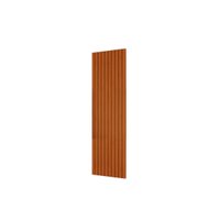 Painel p/ Banheiro Ripado Módulo Extensor 240x40 Central 100% MDF Freijo DJ Móveis