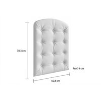 Quarto de Bebê Completo Elô 4 Peças (1GuardaRoupa+1Berço+1Cômoda+1Complemento) QI117 Branco/Amendoa - Peroba