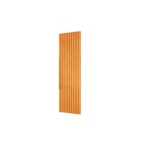 Painel p/ Banheiro Ripado Módulo Extensor 240x40 Central 100% MDF Cedro DJ Móveis
