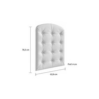 Quarto de Bebê Completo Elô 4 Peças (1GuardaRoupa+1Berço+1Cômoda+1Complemento) QI116 Branco/Amendoa - Peroba