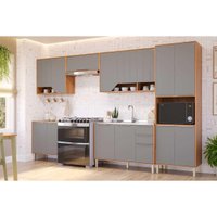 Kit Modulado MGM 6 Peças Celeste C6P135 Cinamomo/Platina