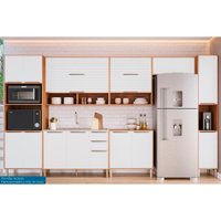 Cozinha Modulada MGM 7 Peças Esplêndida C7P184 Cinamomo/Off