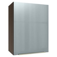 Armário Aéreo 50cm 1 Porta Rustic/Cinza Lux Madesa