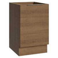 Balcão de Cozinha 50cm 1 Porta (Sem Tampo) Rustic Stella Madesa