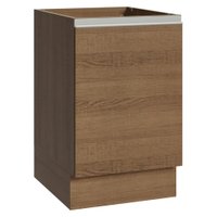 Balcão de Cozinha 50cm 1 Porta (Sem Tampo) Rustic Glamy Madesa