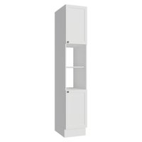 Paneleiro 40 cm 2 Portas e 2 Nichos Branco Vik Madesa