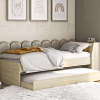 Cama Solteiro Bicama com Estante Ditália BB-28-29 COP