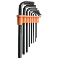 Jogo de Chaves Hexagonais Tipo L 9 Peças Profissional Longas Tramontina Pro Oficina Mecânica