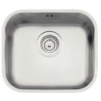 Cuba de Embutir Tramontina Lavínia 40x34cm Aço Inox Escovado 20,5L Pia Cozinha Área Gourmet