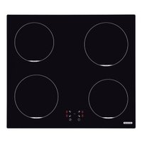 Fogão Cooktop Indução Tramontina Square Basic Touch 4 Bocas Mesa Vidro Preto 220v