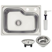 Cuba Inox Tramontina Válvula Dosador de Sabão 25L Morgana Compact 48 FX Undermount