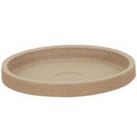 Prato para Vaso de Flores Folhagens Granito Areia Tramontina 33,5cm Plantas Jardim Varanda