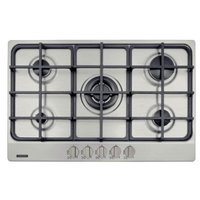 Fogão Cooktop a Gás Tramontina New Penta 5 Bocas em Aço Inox Superautomático Cozinha
