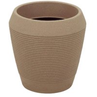 Vaso Decorativo de Flor Tramontina 12kg Egípcio Granito Areia Folhagens Jardins Varandas