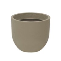 Vaso para Planta Tramontina Laos Plástico Granito Areia 33cm Arranjos Flores Folhagens