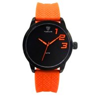 Relógio Masculino Tuguir Analógico TG224 Laranja e Preto